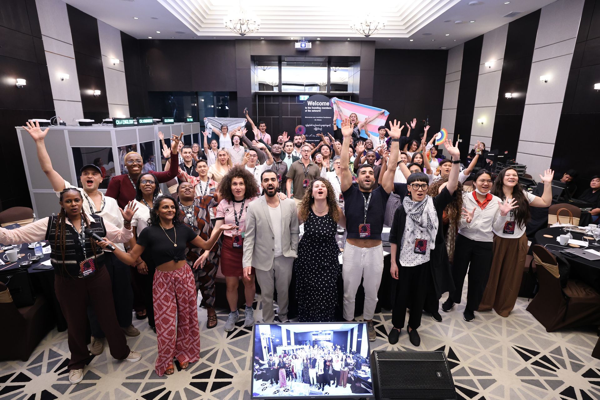 Group photo at the QFDI Final Conference/QFDN Launch