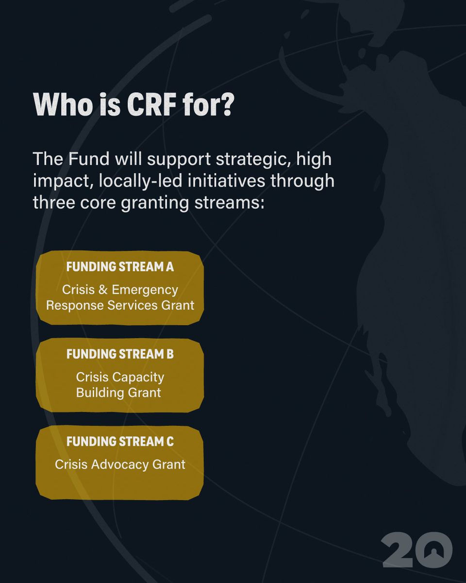CRF Funding Streams